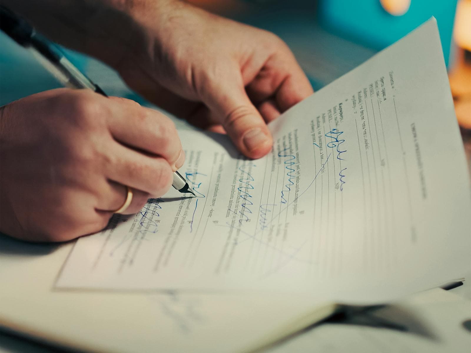 Policy and compliance documents under structured review